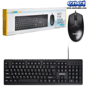 کیبورد موس سیم دار OM-KM2200  وان مکس/ONE-MAX