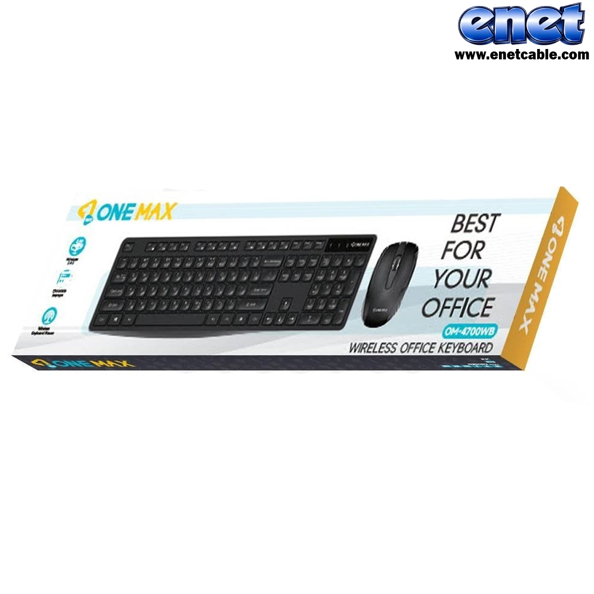 کیبورد موس بی سیم OM-OM4700W وان مکس/ONE-MAX - Image 4