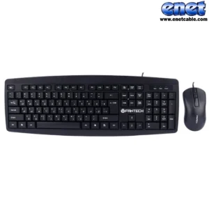 کیبورد و موس سیم دار KM-100 فنتک/Fantech