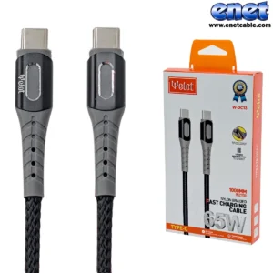 کابل شارژ دوسر تایپ سی DC13 ویلوت/WELOT