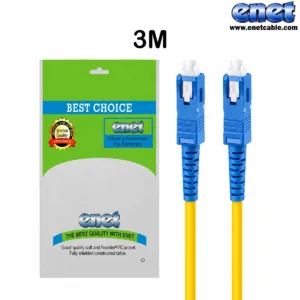 پچ کورد فیبر نوری ۳ متری sc-sc  ای نت/ENET