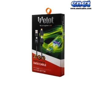 کابل شارژ ۴کاره ۱IN4 114C ویولت/WELOT