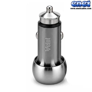 شارژر فندکی ۲ پورت ۵۵ وات C67  ویولت/WELOT