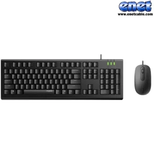 کیبورد و موس سیم دار X120pro رپو/RAPOO