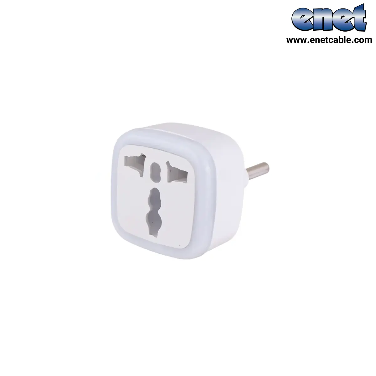 تبدیل برق ۳ به ۲ RGB ۱۶A برنجی چراغدار enet - Image 6
