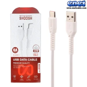 کابل شارژ تایپ سی ۳۳ وات SH33W توربو شوش/shoosh