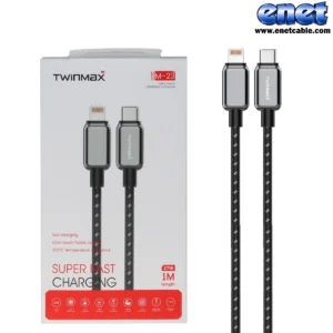 کابل شارژ ایفون به تایپ سی M-23PD تویین مکس/TWINMAX