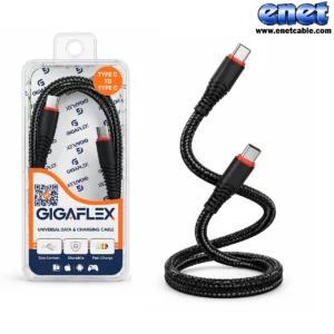 کابل شارژ دوسر تایپ سی ۱متری گیگافیلکس/gigaflex