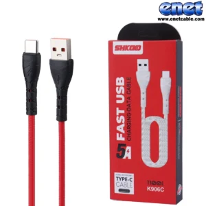 کابل شارژ تایپ سی ۱٫۱متری MNS M906C 5A