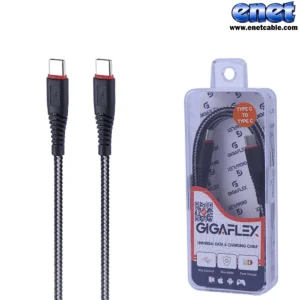 کابل دوسرتایپ سی (مخصوص آیفون) ۱متری G210iK گیگافلکس/GIGAFLEX