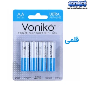 باتری قلمی ۴تایی Ultra Alkaline ونیکو/Voniko