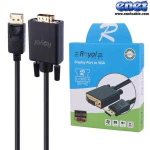 کابل DISPLAY TO VGA 3M رویال/ROYAL
